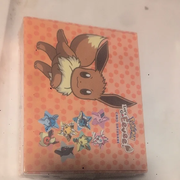 Pokemon Eevee and Evolutions Orange Box - Picture 1 of 1